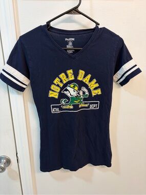Knights Apparel Navy Notre Dame Fighting Irish Pro Edge Graphic Tee